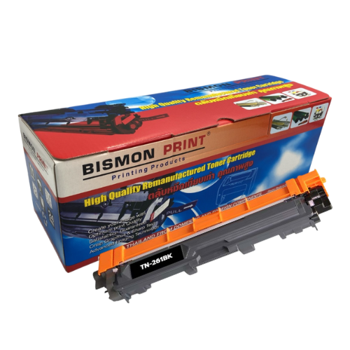 ตลับหมึกเทียบเท่า Toner Cartridge Compatible Brother TN-261 Black, TN261 Remanufactured